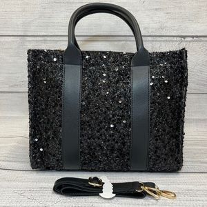 Black Sequin Bag